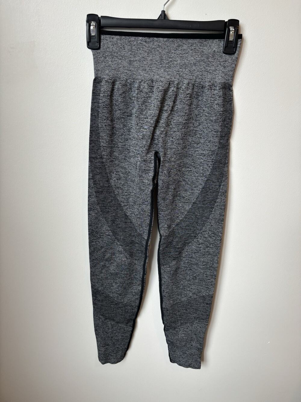 Victoria Secret PINK Seamless High Waisted Gray Workout Pants Women Size Small